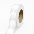 thumbnail image 1 of JAM Paper Standard Label Rolls, Oval, 2 7/8 x 3 3/4, White Glossy, 125 Labels/Roll, 1 of 2