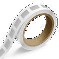 thumbnail image 1 of JAM Paper Standard Label Rolls, Rectangle, 1 x 1 3/4, Silver Metallic Foil, 125 Labels/Roll, 1 of 2