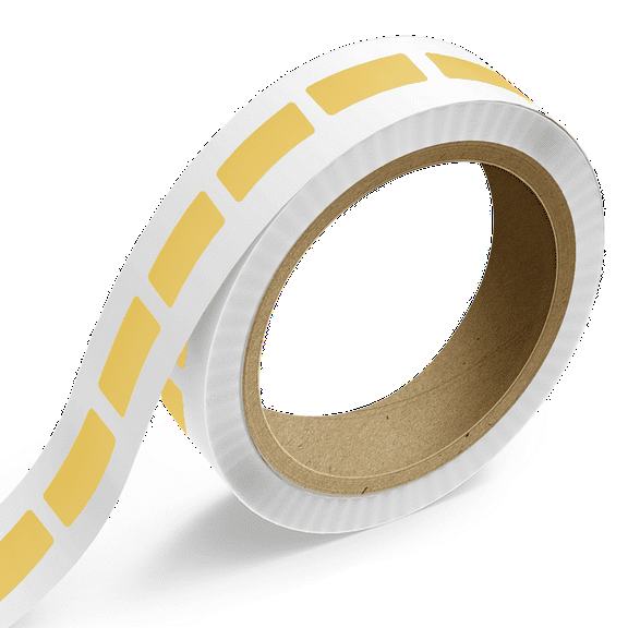 JAM Paper Standard Label Rolls, Rectangle, 1 x 2 1/2, Gold Metallic Foil, 125 Labels/Roll