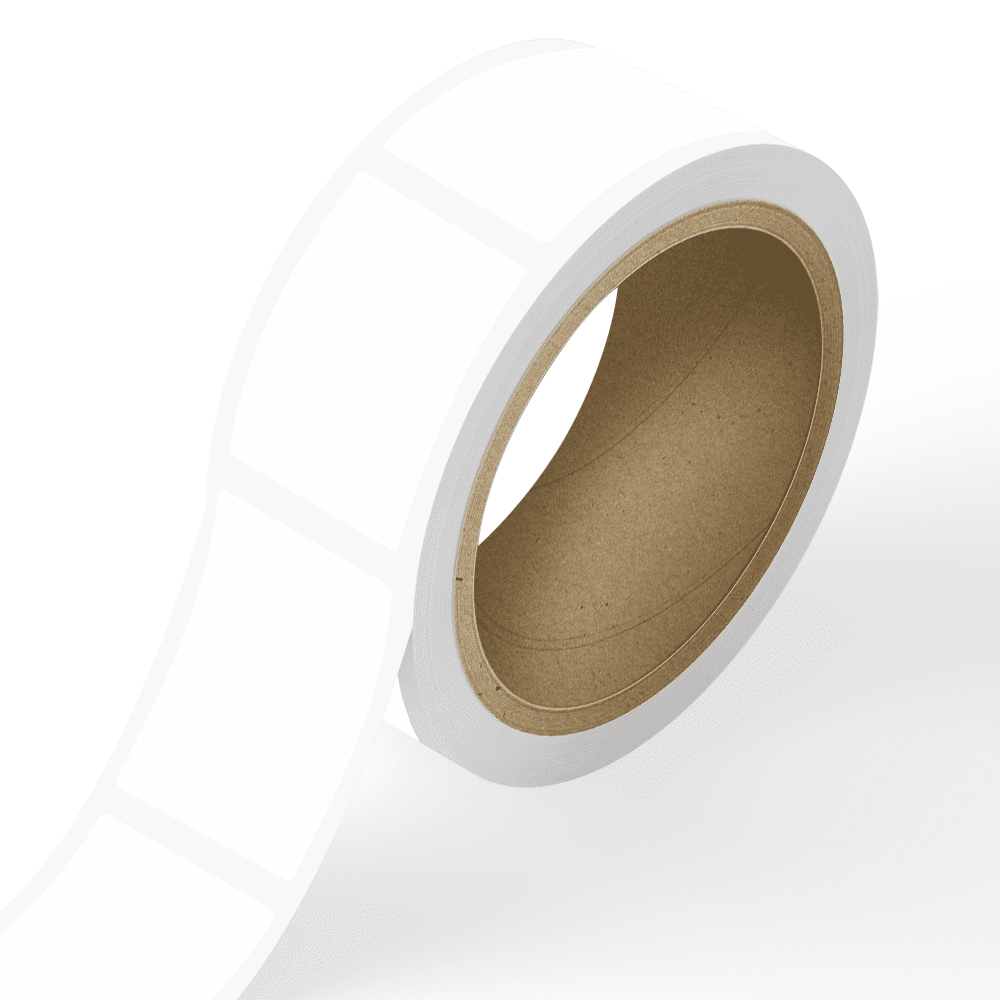 Rectangle Roll JAM Paper Standard Label Rolls, Rectangle, 3 3/8 x 5 1/2, White Film ...