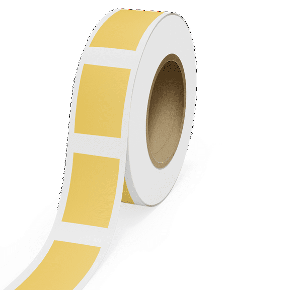JAM Paper Standard Label Rolls, Rectangle, 4 x 6, Gold Metallic Foil, 125 Labels/Roll