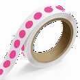 thumbnail image 1 of JAM Paper Standard Round Label Rolls, Circular, 1.375 Inch, Neon Pink, 125 Labels/Roll, 1 of 2