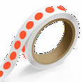 thumbnail image 1 of JAM Paper Standard Round Label Rolls, Circular, 1.375 Inch, Neon Red, 125 Labels/Roll, 1 of 2
