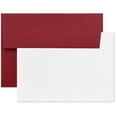 thumbnail image 1 of JAM Paper Stationery Set, A2 Size, Dark Red, 25/Pack, 1 of 3