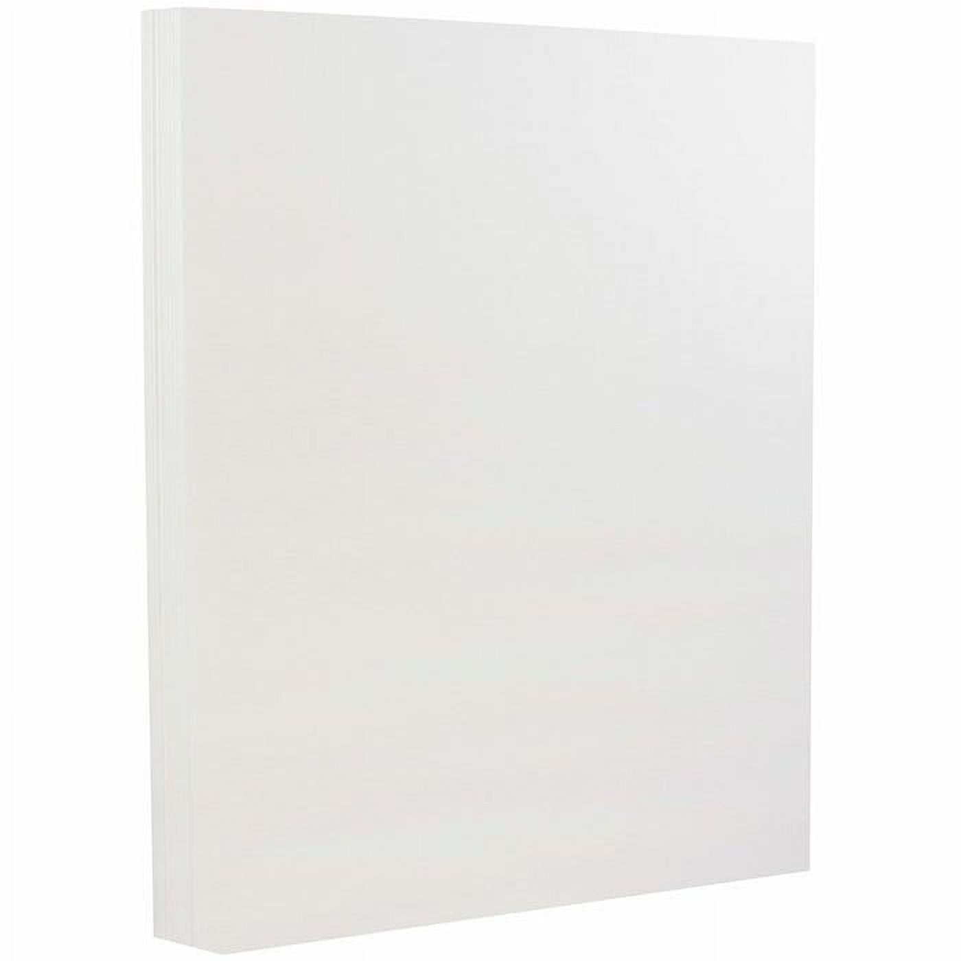 JAM Paper Strathmore, 8 1/2 x 11, Bright White Wove, 80lb, 2 Packs of 50