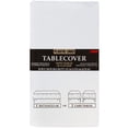 thumbnail image 1 of JAM Paper Table Cover, White Tablecloth, 1/Pack, 1 of 5