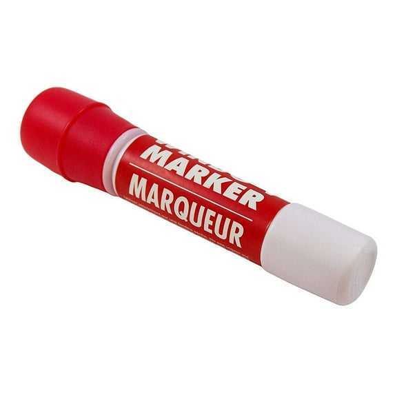 JAM Paper Team Spirit Window Markers, Washable Ink for Car/Home Windows, Red, Sold Individually