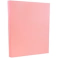 thumbnail image 1 of JAM Paper Vellum Bristol Cardstock, 8.5 x 11, 50 per Pack, 67lb Light Pink, 1 of 6