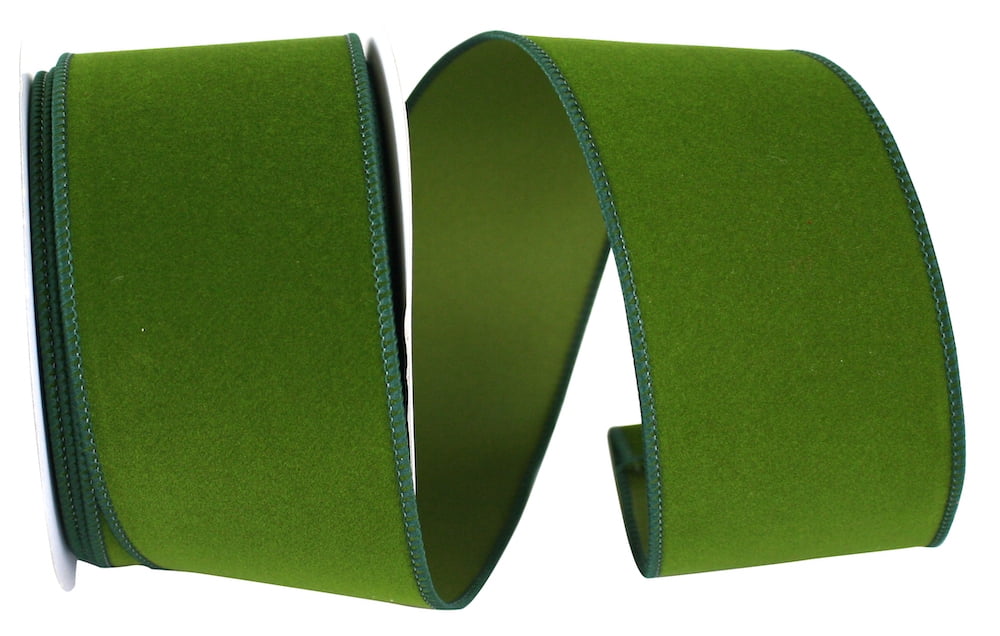 Green Grass Style 1 1/2 Inch x 50 Yards Grosgrain Ribbon - JAM Paper