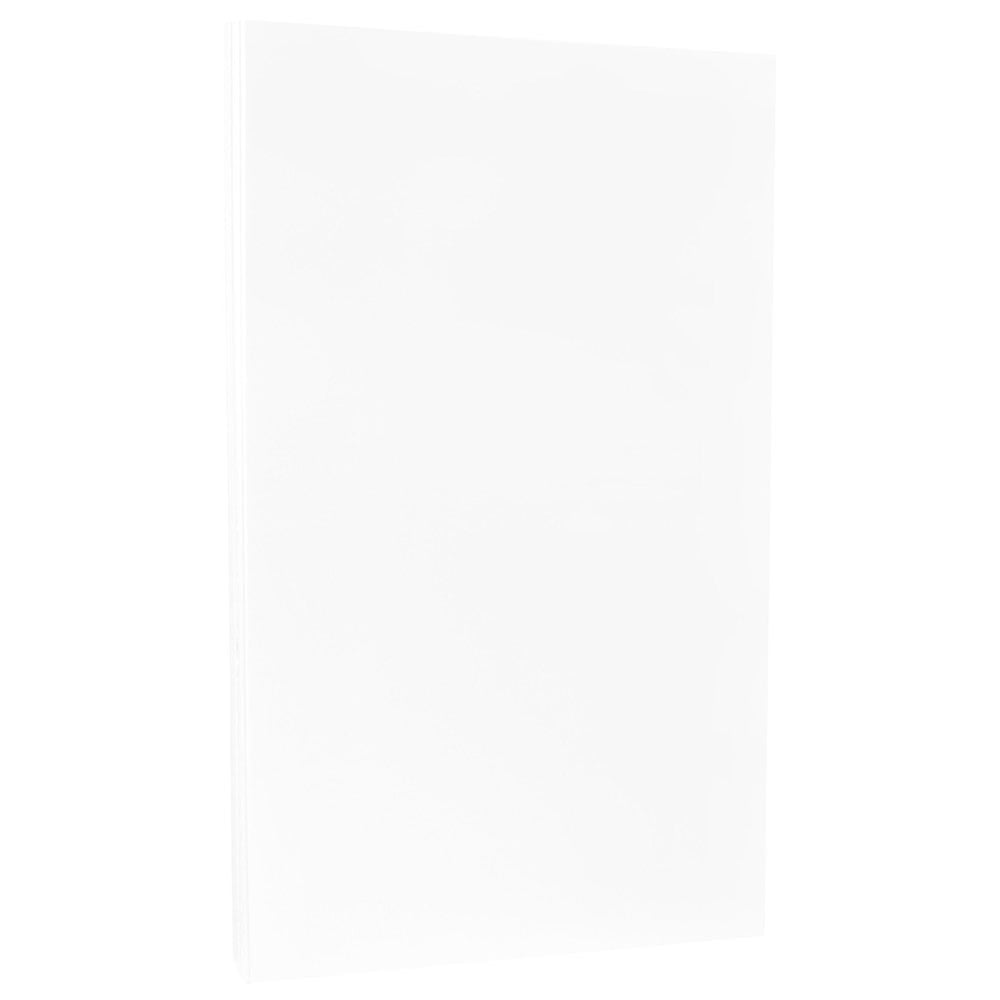 JAM Paper Wove Paper, 11 x 17, 24lb Bright White, 100/Pack