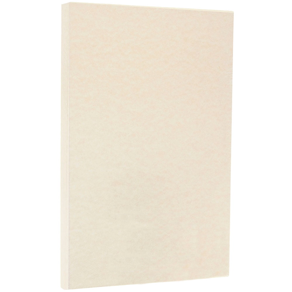 JAM Parchment Legal Cardstock, 8.5x14, 50/Pack, 65lb Natural Recycled ...