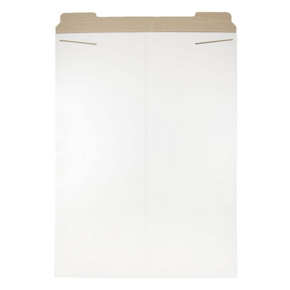 JAM Photo Mailer Envelopes, 20x27, White, 6/Pack