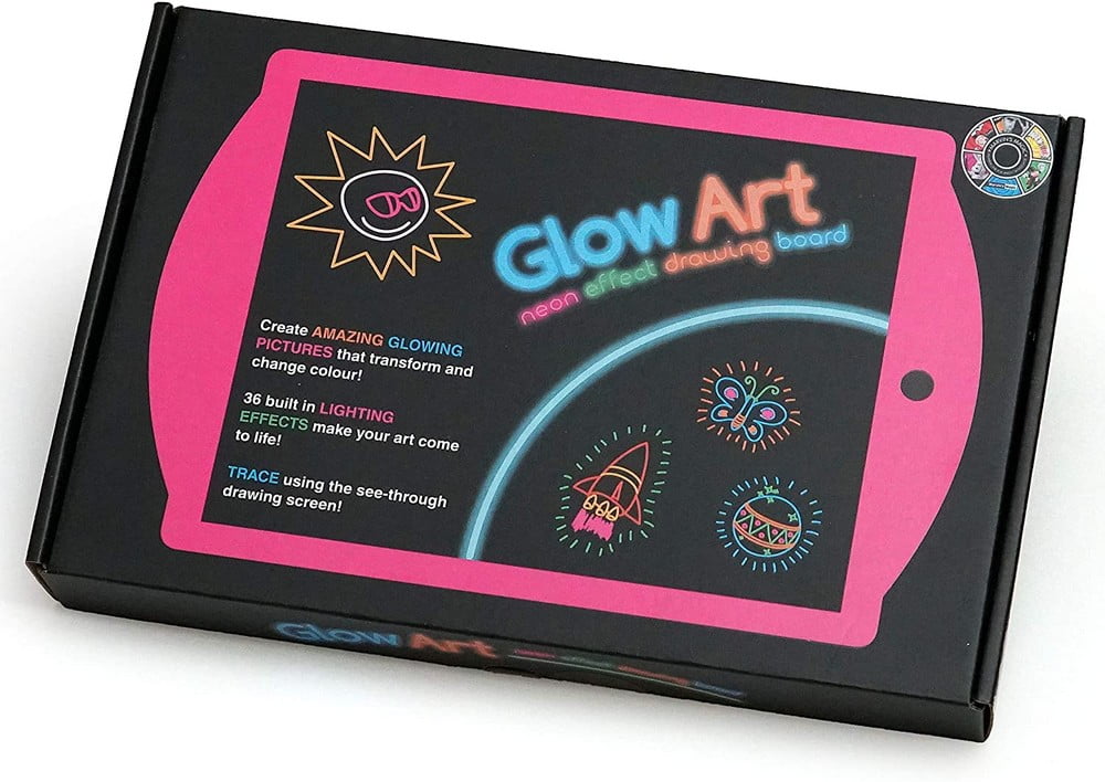 Glowart LED Drawing Board Black - 808446017442