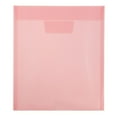 thumbnail image 1 of JAM Plastic Tuck Flap Envelopes, 9.9x11.8, 12/Pack, Red, Open End, 1 of 3