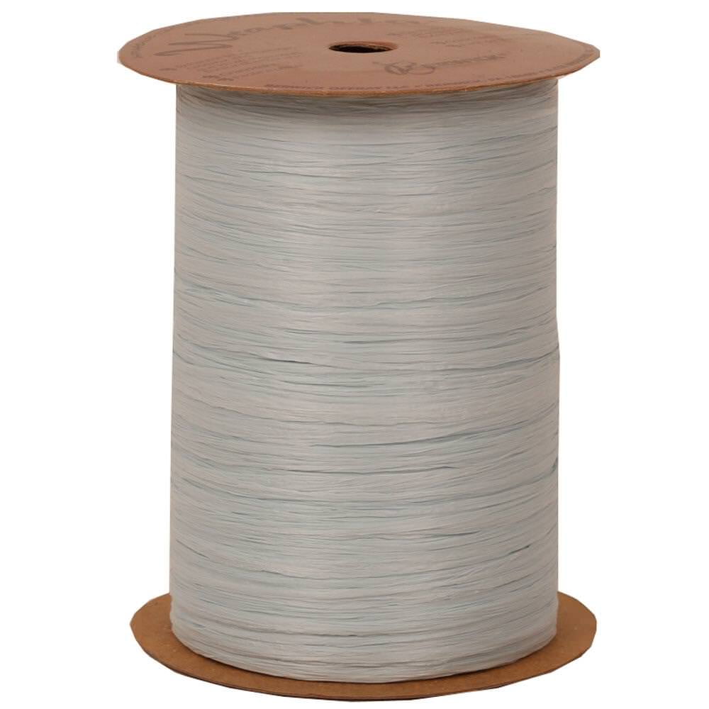 JAM Raffia Ribbon, 100 Yards, Baby Blue, 1/Pack