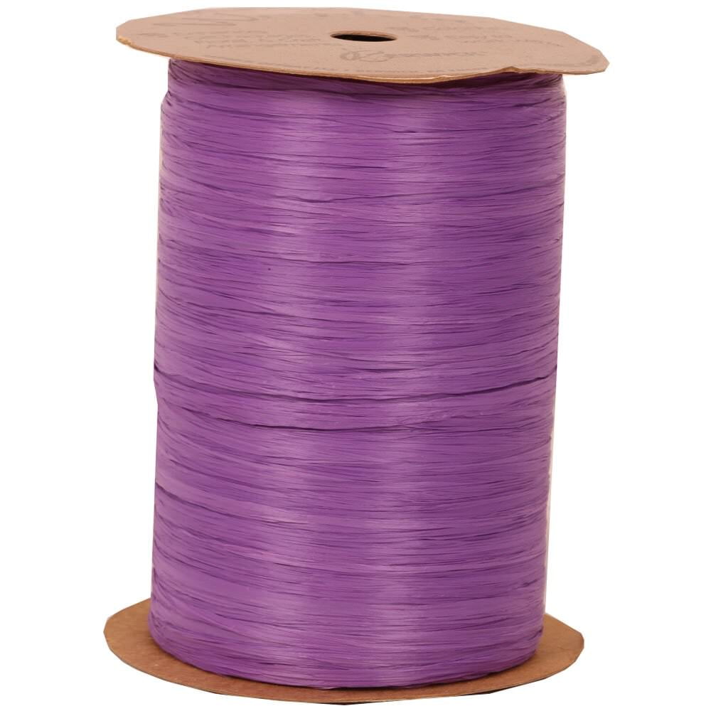 JAM Raffia Ribbon, 100 Yards, Black, 1/Pack