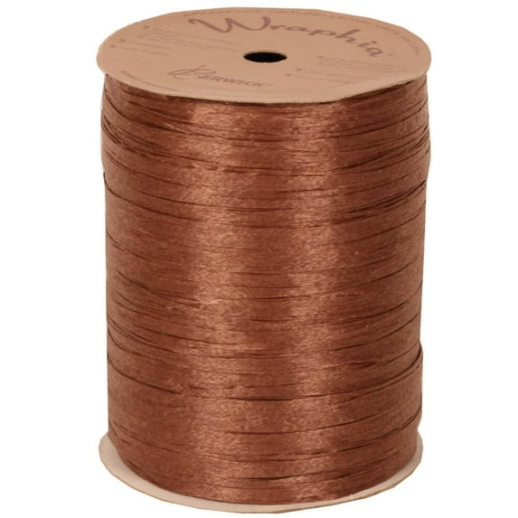 JAM Raffia Ribbon, 100 Yards, Copper, 1/Pack