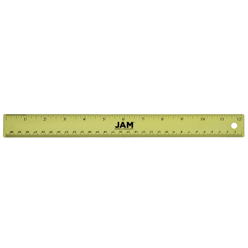 Breman Precision Stainless Steel Ruler, 15-inch Cork Back Ruler 10-Pack, Size: 15 10 Pack, Silver