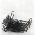 thumbnail image 1 of JAM Standard Paper Clips, Black, 25/Pack, Small 1 inch, 1 of 2