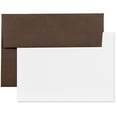 thumbnail image 1 of JAM Stationery Set, A7 Size, Brown, 25/Pack, 1 of 3