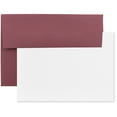 thumbnail image 1 of JAM Stationery Set, A7 Size, Burgundy, 25/Pack, 1 of 3