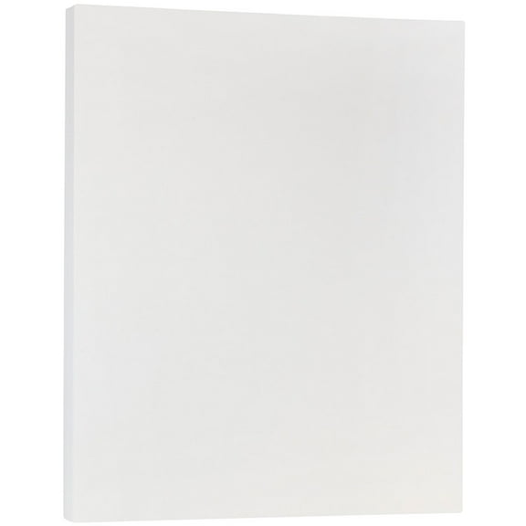 JAM Translucent Vellum 28lb Paper, 8.5 x 11, Clear, 100 Sheets/Pack