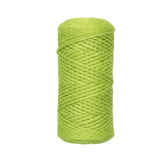 JAM Twine Ribbon, 73 Yards, Lime Green, 1/Pack