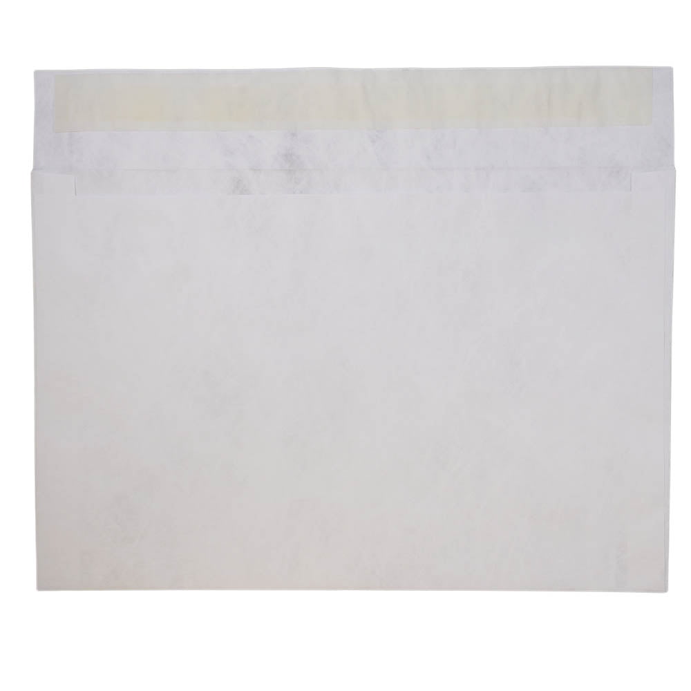 JAM Tyvek Booklet Envelopes with Peel & Seal Closure, 10 x 15, White