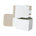 thumbnail image 1 of JAM White Cardstock Gift Boxes, 5" x 5", 1 of 1