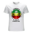 thumbnail image 1 of JAMAICA 1980 SUMMER TIME Men’s Graphic T-shirt Vintage Short Sleeve Sport Tee White XL, 1 of 5