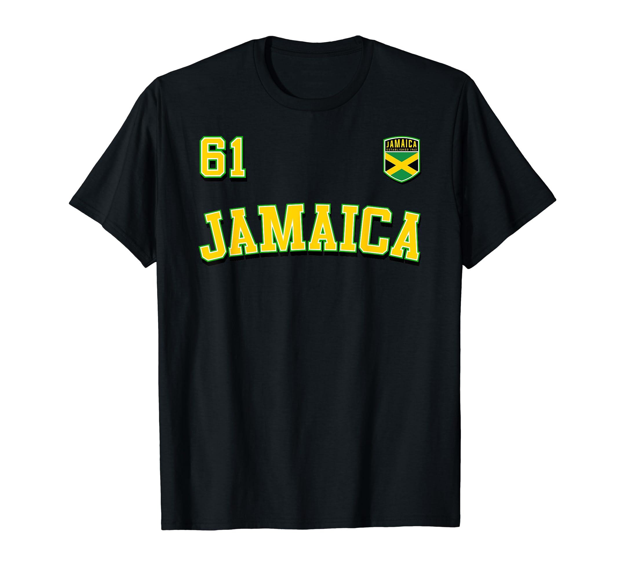 JAMAICA 61 Independence Day 2023 Jamaican Flag Clothing TShirt