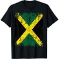 thumbnail image 1 of JAMAICA Flag Vintage | Men Women Kids | JAMAICA T-Shirt, 1 of 4