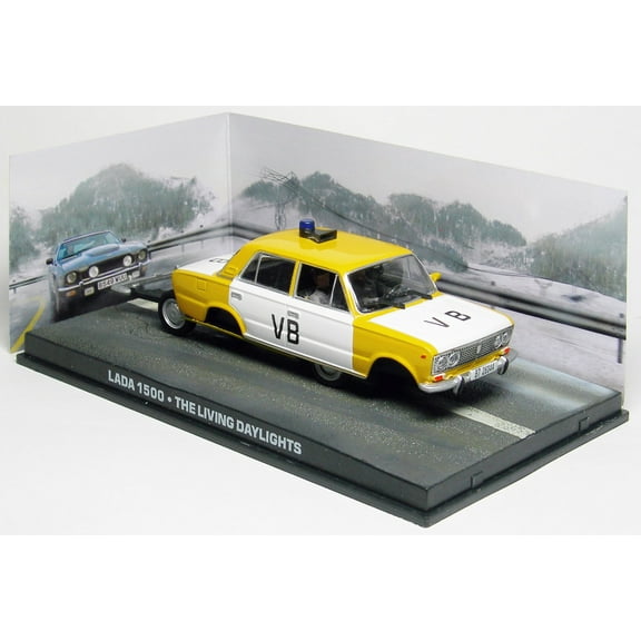 JAMES BOND 007 - 1/43 LADA 1500 Police Car - THE LIVING DAYLIGHTS