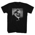 thumbnail image 1 of James Dean He's Dark N Stuff Black Adult T-Shirt, 1 of 2