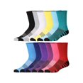 thumbnail image 1 of JAMES FIALLO Premium Sports Crew Socks Multi-Pack, Cushioned Comfort for Men (12 Pairs), 1 of 5