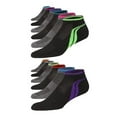 thumbnail image 1 of JAMES FIALLO Men's Athletic Performance Low Cut Socks, 12-Pack, Multiple Colors, 1 of 6
