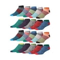thumbnail image 1 of JAMES FIALLO Men's Athletic Low Cut Socks 20-Pack Moisture Wicking Comfort, 1 of 1