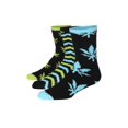 thumbnail image 1 of JAMES FIALLO Men's 3-Pairs Cozy Microfiber Anti-Skid Soft Fuzzy Crew Socks, 1 of 3