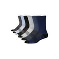 thumbnail image 1 of JAMES FIALLO Men's Athletic Performance Crew Socks, 6-Pack Moisture-Wicking Cushioned, 1 of 1