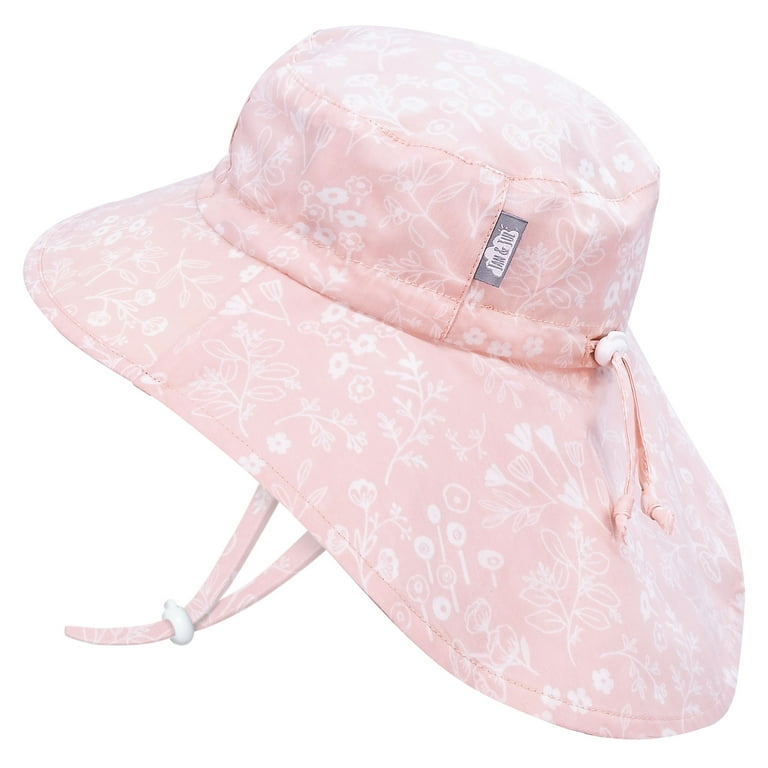 Jan & Jul Gro-With-Me Aqua-Dry Adventure Hat - Pink Prairie Jan & Jul Gro-With-Me Aqua-Dry Adventure Hat - Pink Prairie