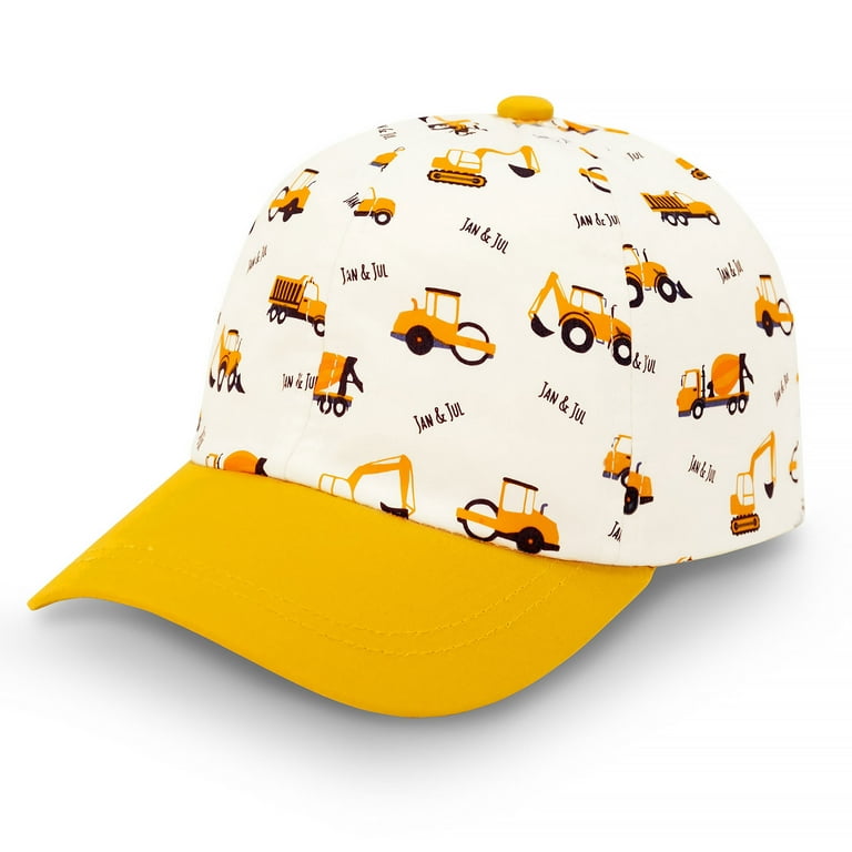 JAN & JUL Adjustable and Breathable Sun Hat for Boys (Little Diggers, XL:  5-12Y)