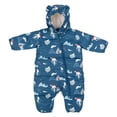 thumbnail image 1 of JAN & JUL Baby Boys Waterproof Fleece-lined Bunting Snowsuits (Arctic, L), 1 of 6
