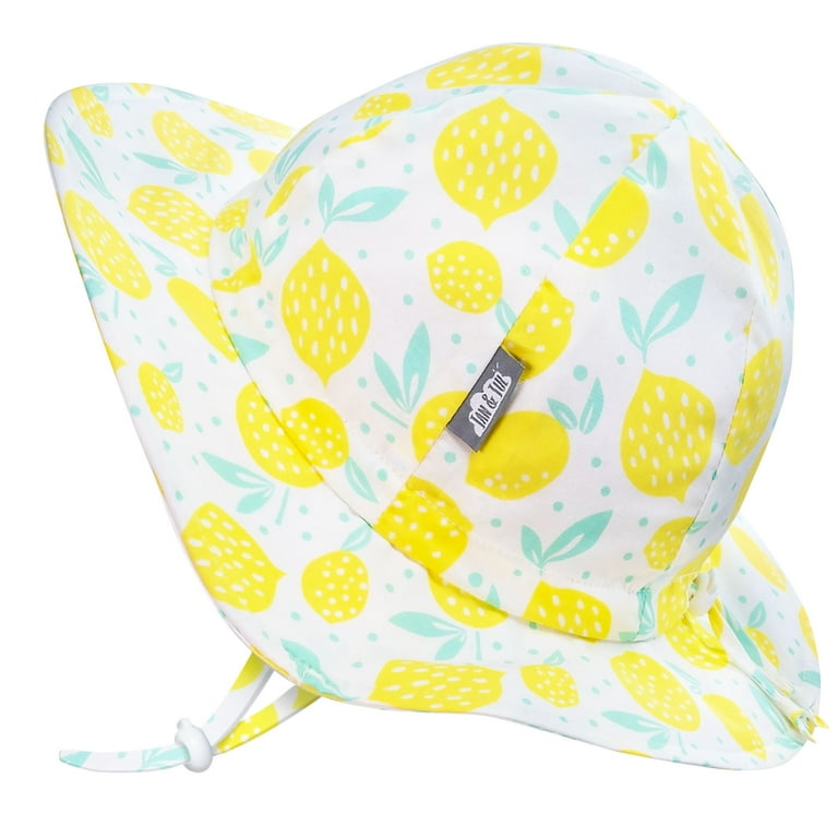 Jan & Jul Gro-With-Me Cotton Floppy Hat - Lemon Fresh Jan & Jul Gro-With-Me Cotton Floppy Hat - Lemon Fresh