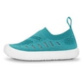 thumbnail image 1 of JAN & JUL Baby Slip-on Shoes for Boys Girls, Easy-on Light-weight Sneakers (Teal, US Size 6), 1 of 8