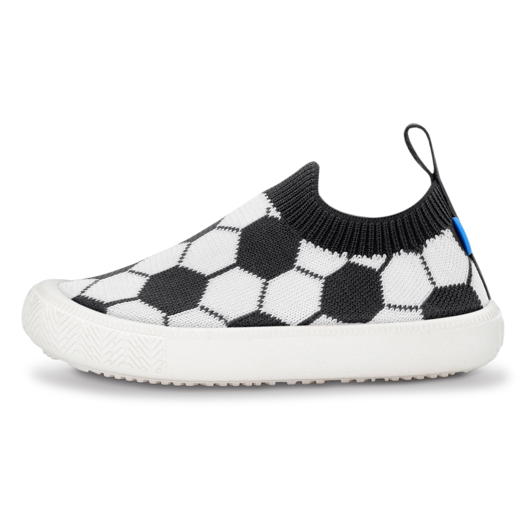 JAN & JUL Boys' Graphic Knit Kids Shoes, Slip On Sneakers for