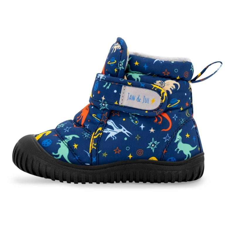 Jan & Jul Toasty-Dry Booties - Space Dinos Jan & Jul Toasty-Dry Booties - Space Dinos