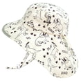 thumbnail image 1 of JAN & JUL Grow-with-Me Wide Brim Cotton Baby Beach Hat for Toddler 50+ UPF (M: 6-24 Months, Dino Play), 1 of 5