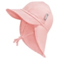 thumbnail image 1 of JAN & JUL Infant Sun-hat for Summer with Strings and Neck Flap (Rose Quartz, Size S: 3-6m), 1 of 8