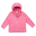 thumbnail image 1 of JAN & JUL Kid Girls Warm and Breathable Fleece Jacket (Watermelon Pink, 6 Years), 1 of 6