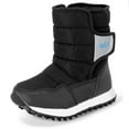 thumbnail image 1 of JAN & JUL Kids Water Resistant Pull-On Tall Winter Boots (Black, US Size 8.5), 1 of 7